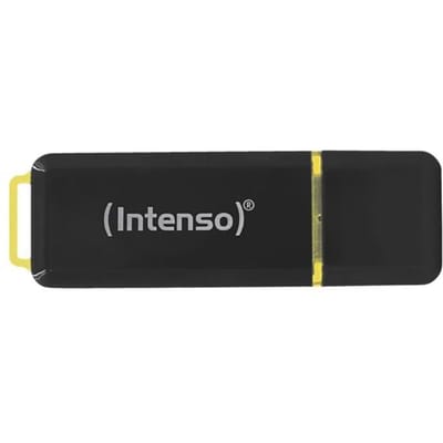 Intenso High Speed Line - USB-Flash-Laufwerk USB-stick 256 GB Zwart, Geel 3537492 USB-A 3.2 Gen 2