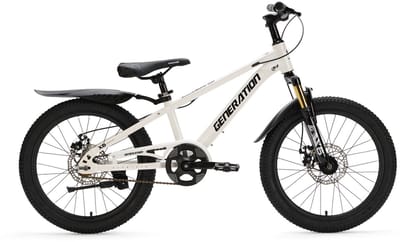 Generation X6 20 inch Wit – Kinderfiets met Spatborden