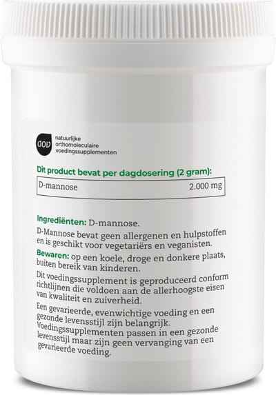 AOV 823 D-Mannose - 2 x 50 gr - Voordeelverpakking
