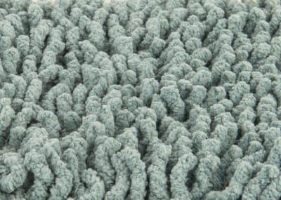 Heckettlane Badmat Buchara - Badkamermat - Bidetmat - Antislip tapijt - 60x60 cm - Grijs