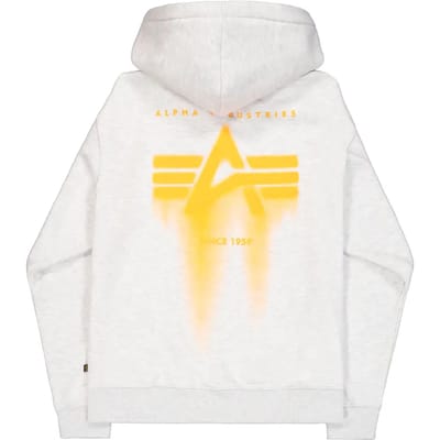 Bedrukte hoodie Alpha Industries Spray