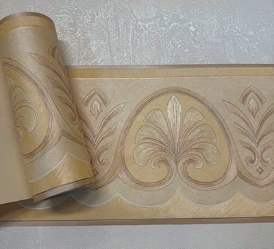 Rasch Luxe Behangrand – Ornamenten in Crème Goud – 18 cm x 5 m – 423143