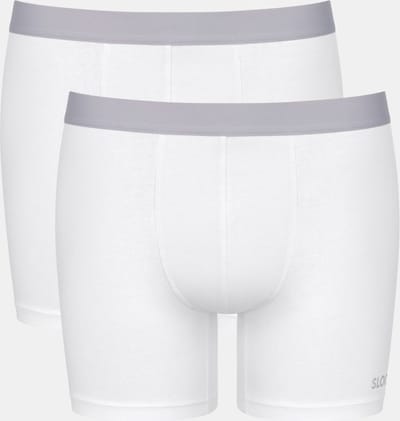 sloggi men GO ABC 2.0 Short 2P Heren Onderbroek - WHITE - Maat XL