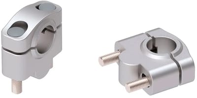 Hepco Becker Suzuki Gsx-s 1000/gsx-s 950 21-25 +25mm Stuurverhoger Zilver