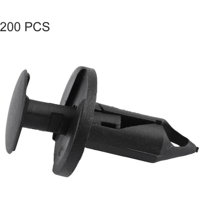 ANR2224 Auto Bumper Wielkast Klinknagels Clips voor Land Rover Discovery Range Rover (200 stuks) black