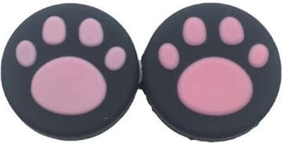 KELERINO. Thumb Grip geschikt voor Nintendo Switch - 2 stuks - Cat - Roze