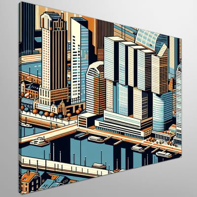 Kunstprint | Wanddecoratie | Canvas | 60 × 60 cm