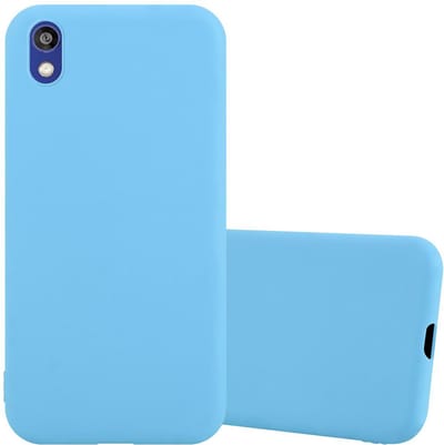 Cadorabo Hoesje geschikt voor Huawei Y5 2019 / Enjoy Play 8 / Honor 8S in CANDY BLAUW - Beschermhoes gemaakt van flexibel TPU silicone Case Cover