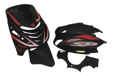 Piaggio Zip Stickerset - Liquid - Rood