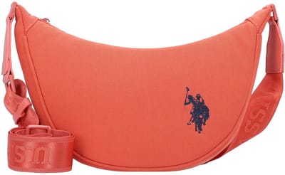 U.S. POLO ASSN. Schoudertas Benton Small Hobo Bag Coral Koraalrood