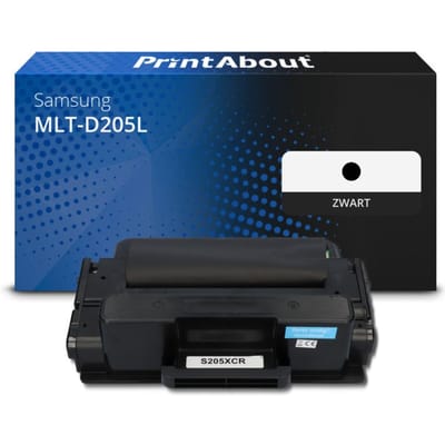 PrintAbout huismerk Toner MLT-D205L (SU963A) Zwart Hoge capaciteit Geschikt voor Samsung