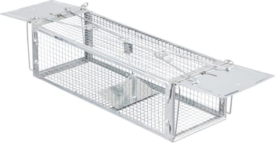diervriendelijke muizenval - herbruikbaar - 11,5 x 40 x 14,5 cm - inloopval - muizen - ratten