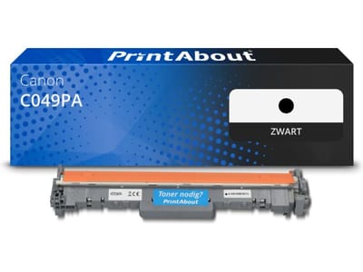 PrintAbout huismerk Drum C049PA (2165C001) Zwart Geschikt voor Canon