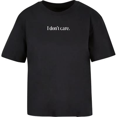 Dames-T-shirt Miss Tee I Don´t Care