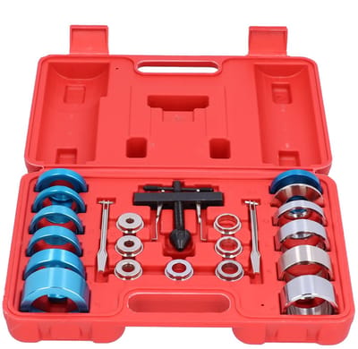 Dailygoody - Installatiekit voor het Verwijderen van de Nokkenasoliekeerring - Draagbaar Autohandgereedschap - 27-58 mm - Onderdeelset voor auto-onder...