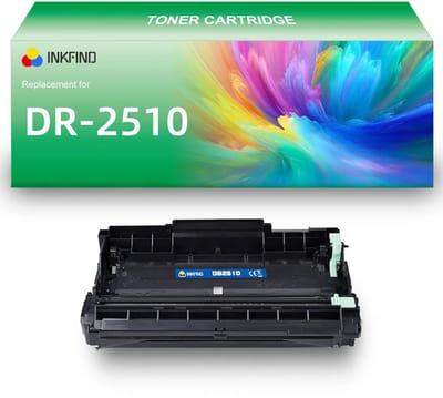 INKFIND DR2510 drum unit (geen tonercartridge TN2510) compatibel met Brother DR2510 DR-2510 - 1-pack