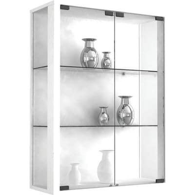 Muurvitrinekast Hangende vitrinekast Glazen vitrinekast Muurvitrinekast Glas Udina
