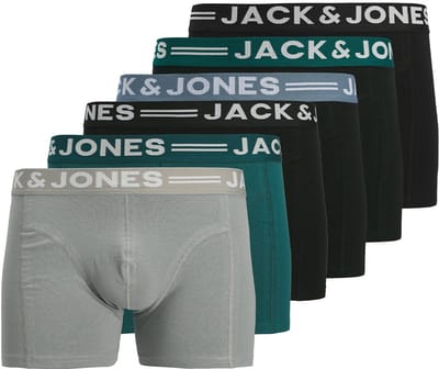 Jack & Jones Heren retro short / pant 6 pack Sense