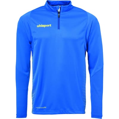 Uhlsport Score Ziptop Kinderen - Royal / Lime Yellow | Maat: 116