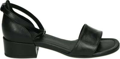 Donna Carolina - 575.944.62 - Platte sandalenDames Sandalen - Kleur: Zwart - Maat: 37