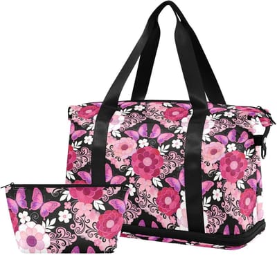 Reistas Duffle Bag - Weekendtas Carry-on - Reizen en Sport - Inclusief Toilettas - 48 x 22 x 39 cm