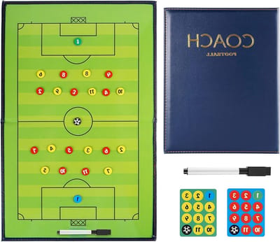 JGS Premium - Magnetisch Tactiekbord Voetbal Pro met Stift Magneten Wisser - Soccer Tactisch Markeerborden voor Pre-match Training