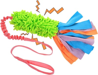 Trekspel voor Honden, Bungee Trekspel, Touwspeelgoed met Geluid voor Kleine, Middelgrote en Grote Honden, Ideaal voor Puppy Training en Interactieve Spellen