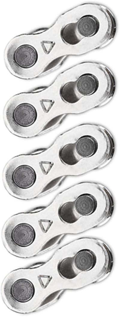 Dailygoods- Snelkoppeling Fietsketting - 5 Paar - Hoogwaardig Staal - Eenvoudig te Installeren - Robuust en Duurzaam - 950kgf Treksluiting