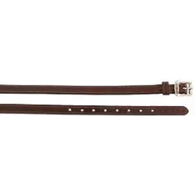 Trust Spoorriempje nylon gevoerd, rol resp Brown | Zwepen/ Sporen paard