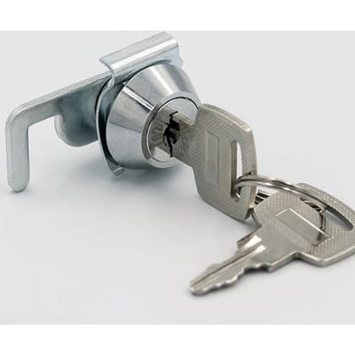 Roestbestendig Mini Cam Slot met Snelle Clip voor Geldkist Eenvoudige Vervanging Metalen Kast Airbox Slot gray