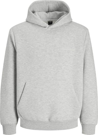 Jack & Jones Trui Jcofusion Scuba Sweat Hood Noos 12282700 Light Grey Mela/ New Lgm Mannen Maat - XL