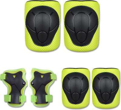 1 stuk - Kinderbescherming - Kniebeschermers voor kinderen van 3-10 jaar oud - Kniebeschermers en elleboogbeschermers voor peuters met polsbeschermers - Skateboardfietsscooter 3 in 1
