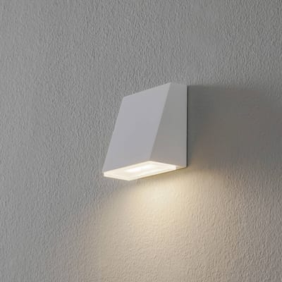 Bega 78047 Wandlamp trapezium 3000K 9cm wit 255lm