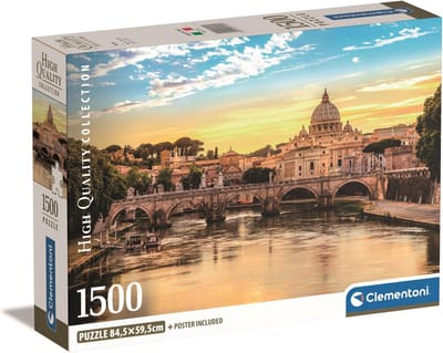 Clementoni - Puzzel - 1500 Stukjes - Rome - Puzzel Voor Volwassenen - High Quality Collection