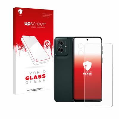 upscreen - Screenprotector voor Motorola Moto G55 (Voor+Camera) - Folie Beschermfolie Beschermglas transparant