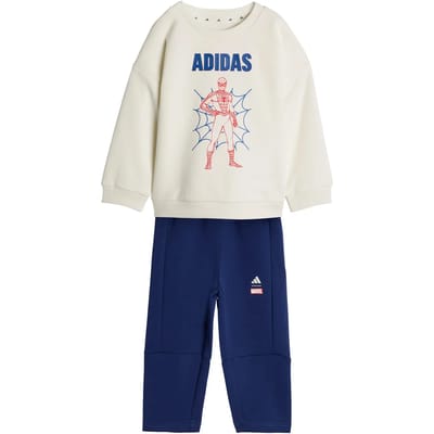 Adidas Sportswear Adidas Marvel Spider-Man Joggingpak - Kinderen - Wit