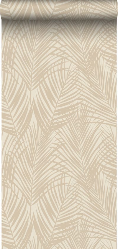 ESTAhome behang palmbladeren lichtbeige - 53 cm x 10.05 m - 139430