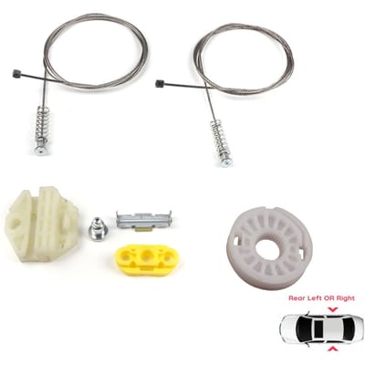 BWR594 Elektrische Raammechanisme Reparatieset Achter Links of Rechts voor Opel Vauxhall Zafira A T98 F75 1999-2005 90579539 90579540