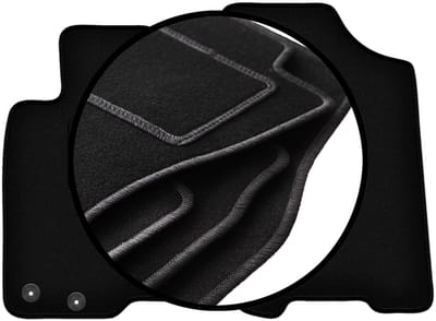 Complete set veloursmatten voor: Nissan Navara IV pick-up (2014-)