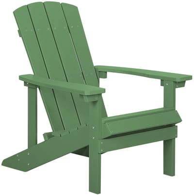 ADIRONDACK - Tuinstoel - Groen - Kunsthout