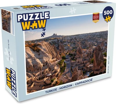 Puzzel Turkije - Horizon - Cappadocië - Legpuzzel - Puzzel 500 stukjes