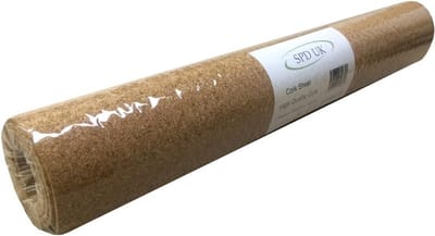 Kurk Plaat 100x60 cm - 4mm Dik - Ideaal voor Onderzetters en Isolatie