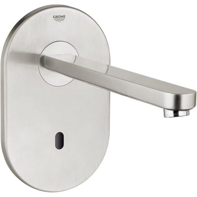 GROHE Eurosmart Cosmopolitan E - afbouwdeel wandkraan - uitloop 23cm - zonder menging - tranformator 230V - RVS