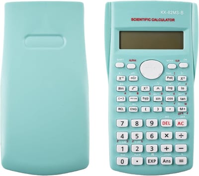 Wetenschappelijke Rekenmachine - Functionele Calculator - Studie en Werk - 240 Functies Tweeregelig - Draagbaar Formaat - Zwart