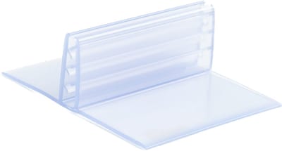 7,5cm - Transparante PVC Houder / Standaard / Gripper Voet - Type: V4