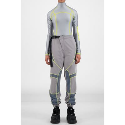Daily Paper Grey Reflective Hirt Pants Maat: S | Joggingbroeken Outlet | Dames | Grijs