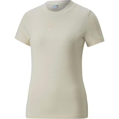 Puma Classics Slim T-shirt Vrouwen Wit K099