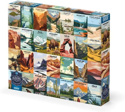 Legpuzzel 1000 stukjes - Puzzel volwassenen - Ontspanning thuis - Levendige hoge resolutie kunst - 67 x 50 cm