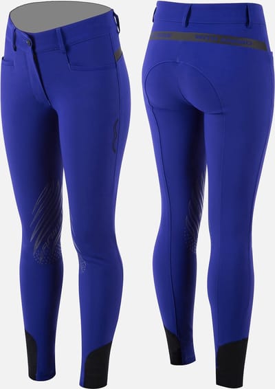 Animo Rijbroek Nifosa Knie Grip Dames XS Blauw