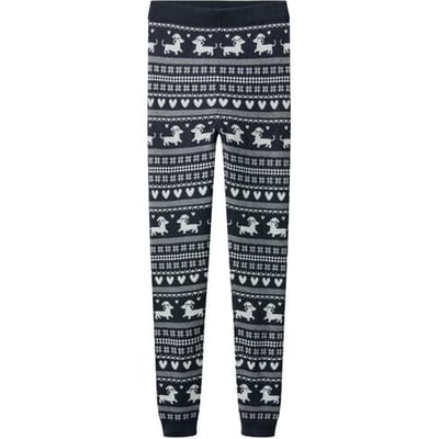 ESMARA Dames kerstlegging (Marineblauw, XS (32/34))